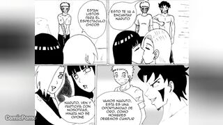 She has it huge, she's going to break my pussy and my ass - Comic Naruhina part 3