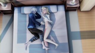 Elsa e Jack Frost - Cena Sexy