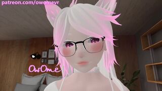 Shy and blushy vtuber takes you home after a date - Romantic POV VRchat erp - Preview