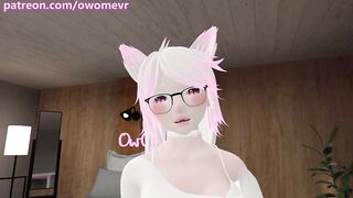 Shy and blushy vtuber takes you home after a date - Romantic POV VRchat erp - Preview