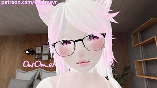 Shy and blushy vtuber takes you home after a date - Romantic POV VRchat erp - Preview