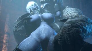 A PIQUANT ELF IS PLEASURED BY a HUGE MONSTER | COOL 3D COMPILATION (WITH SOUND, 2020)