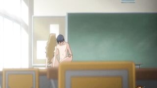 Teacher gets creampied by a student in class - Hentai.xxx