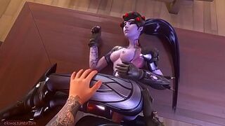 Widowmaker Gets Pounded (SFM w/ Sound)