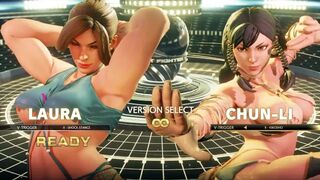 Street Fighter V Laura vs Chun Li PC Mod