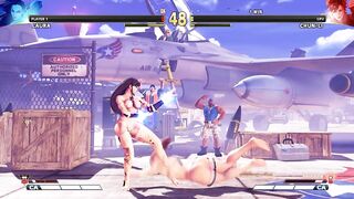 Street Fighter V Laura vs Chun Li PC Mod