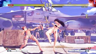 Street Fighter V Laura vs Chun Li PC Mod