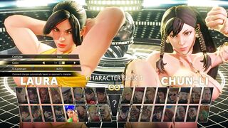 Street Fighter V Laura vs Chun Li PC Mod