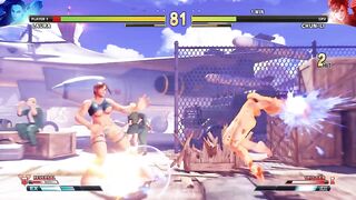 Street Fighter V Laura vs Chun Li PC Mod