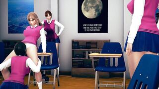 Naughty Class Room. Sexy School Girls