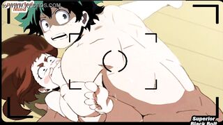 Midoriya fucks Uraraka (Boku no hero Academia HENTAI)