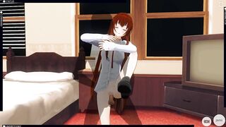 3D HENTAI Kurisu Makise Gets Fucked in the Room (Steins Gate)