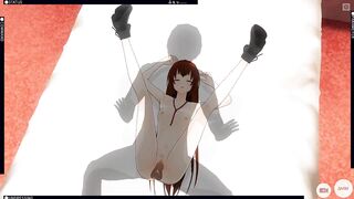 3D HENTAI Kurisu Makise Gets Fucked in the Room (Steins Gate)