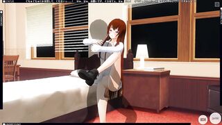 3D HENTAI Kurisu Makise Gets Fucked in the Room (Steins Gate)