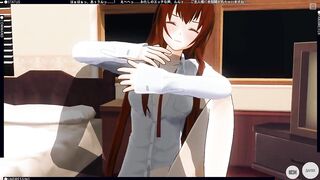 3D HENTAI Kurisu Makise Gets Fucked in the Room (Steins Gate)