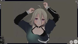 3D HENTAI Vocaloid IA Agreed to Fuck after the Concert