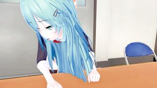 Suzuya KanColle 3D Hentai 1/6