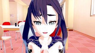 Mona Genshin Impact 3D HENTAI 3/8