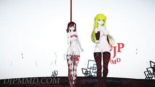 MMDR18 Misaki and Misaka - Lamb White Stage 1316