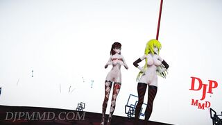 MMDR18 Misaki and Misaka - Lamb White Stage 1316