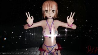 MMD R18 4k Misaka Swing Dance 127