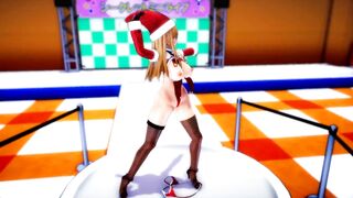 Mmd Christmas Santa Fucked and Squirting on my Helper