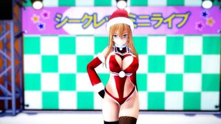 Mmd Christmas Santa Fucked and Squirting on my Helper