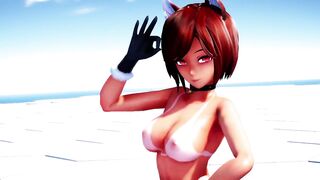 [MMD]Girls-Suntan Girl[by Alita_99G]