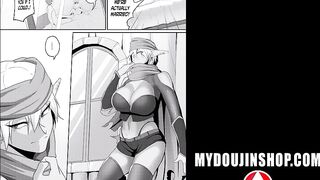 MyDoujinShop - Angry Milf With Perfect Round Tits Wants To Fuck You In The Hot Spring Hentai Comic