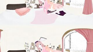 [VR 360 4K] Lulu Suzuhara Nijisanji Vtuber Handjob and Doggy Style