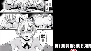 MyDoujinShop - Sexy Teen Lifts Her Skirt For Anal Sex ~ Miyamoto Issa Hentai Comic