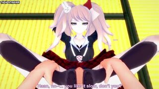 Hentai POV Feet Mukuro Ikusaba Dressed as Junko Enoshima Danganronpa