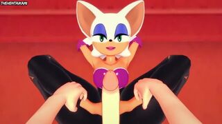 Hentai POV Feet Rouge The Bat Sonic the Hedgehog