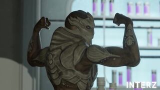 Female Turian Short Growth Animation