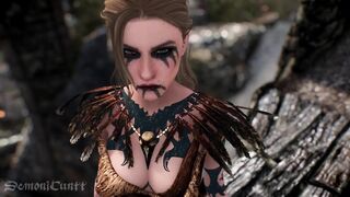 Skyrim Forsworn Appreciation Masturbation On The Ritual Table