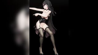 MEI - MMD MIXT BLACK HAIR COLOR EDIT SMIXIX