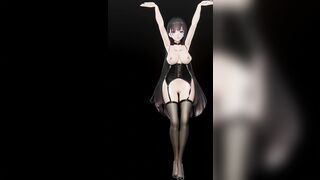 MEI - MMD MIXT BLACK HAIR COLOR EDIT SMIXIX