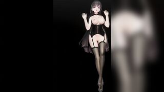 MEI - MMD MIXT BLACK HAIR COLOR EDIT SMIXIX