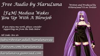 18+ Short Fate Audio - Medusa Wakes You Up With A Blowjob