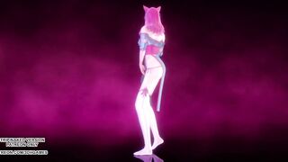 [MMD] IU - LILAC Spirit Blossom Ahri Sexy Kpop Dance League Of Legends Uncensored Hentai