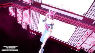 [MMD] IU - LILAC Spirit Blossom Ahri Sexy Kpop Dance League Of Legends Uncensored Hentai