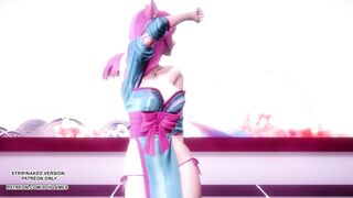 [MMD] IU - LILAC Spirit Blossom Ahri Sexy Kpop Dance League Of Legends Uncensored Hentai