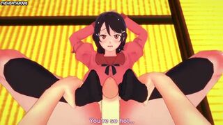 Hentai POV Feet Bakemonogatari Tsubasa Hanekawa