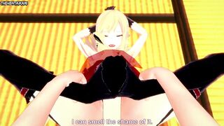 Hentai POV Feet Bakemonogatari Heart-Under-Blade Shinobu Oshino