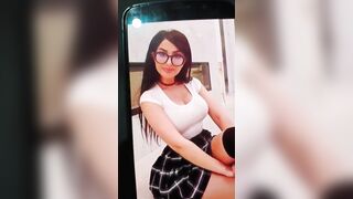 SSSniperWolf hot streamer girl xxx cum tribute