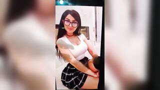 SSSniperWolf hot streamer girl xxx cum tribute