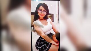 SSSniperWolf hot streamer girl xxx cum tribute