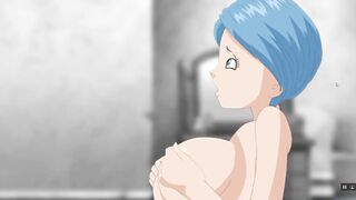 AndroidSuperSlut [Hentai game] Ep.3 Bulma ask android to lick her puffy pussy to get the balls