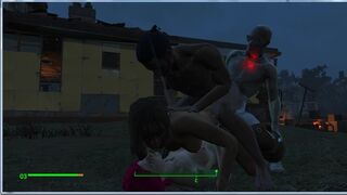 Fallout 4 Sex Mod | СЕКС В ЧЕТВЕРОМ | Порно игра | игры для взрослых