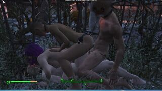 Fallout 4 Sex Mod | СЕКС В ЧЕТВЕРОМ | Порно игра | игры для взрослых